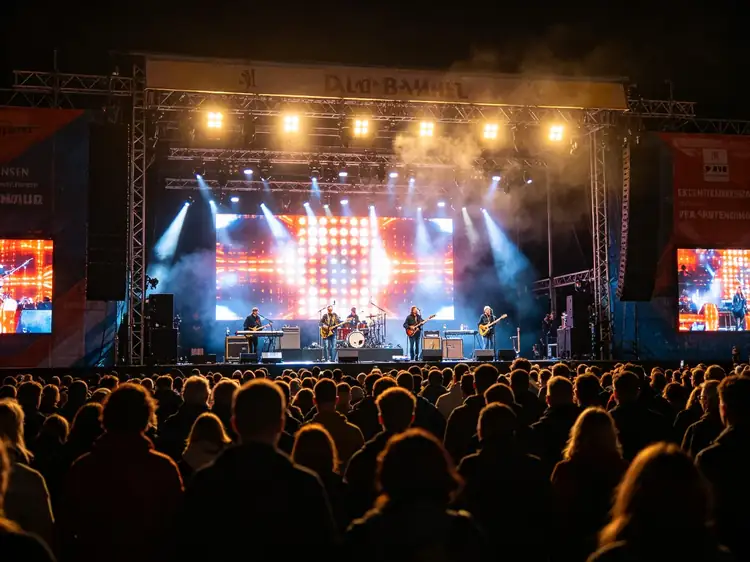 Concerts & Events - MAXV LED display application