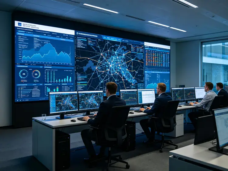 Control Rooms & Broadcast - MAXV LED display application