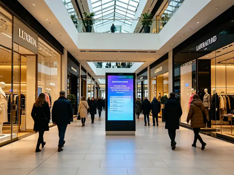 Retail & Shopping Malls - MAXV LED display application